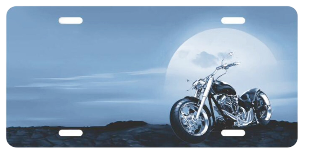Blue Motorcycle USTAS-14