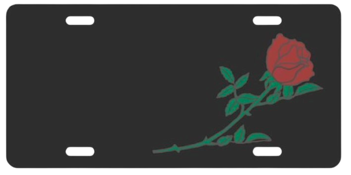 Rose W/Black BG USTAS-05