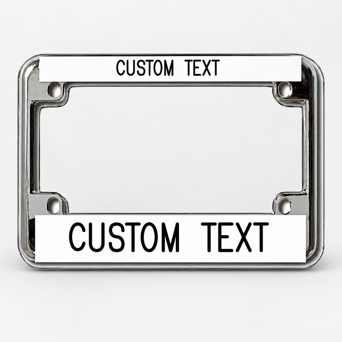 Custom Engraved Bike Plate Frame