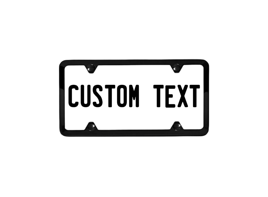 Custom Bike Plate (4x7)